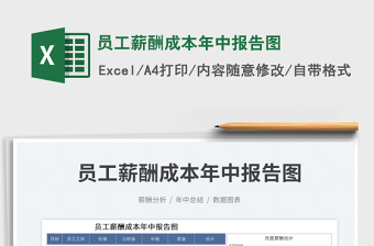 2023員工薪酬成本年中報(bào)告圖免費(fèi)下載