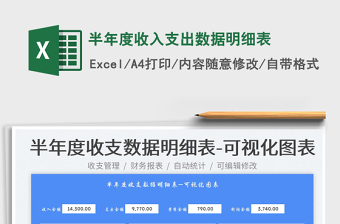 2023半年度收入支出數(shù)據(jù)明細表免費下載