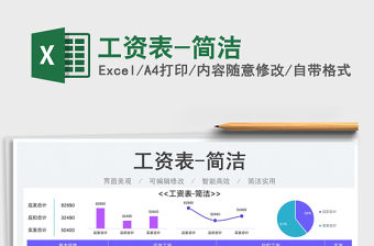2023工資表-簡潔免費(fèi)下載