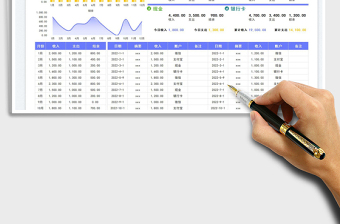 2023常用收支明細(xì)表免費下載