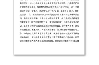 市局黨建工作特色亮點工作匯報