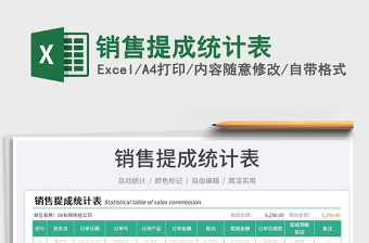 2023銷售提成統(tǒng)計(jì)表免費(fèi)下載