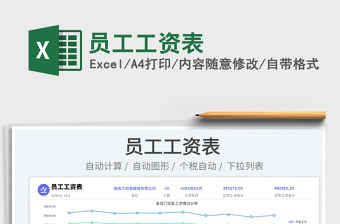 2023員工工資表免費(fèi)下載