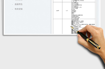 2023618直播產(chǎn)品推薦表免費(fèi)下載