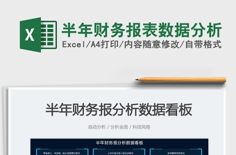 2023半年財(cái)務(wù)報(bào)表數(shù)據(jù)分析免費(fèi)下載