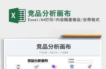 2023競品分析畫布免費下載