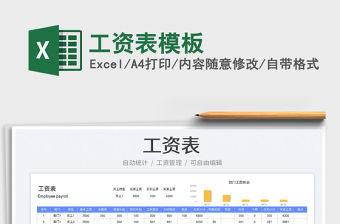 2023工資表模板免費(fèi)下載