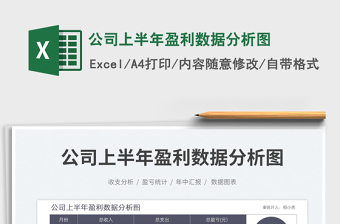 2023公司上半年盈利數(shù)據(jù)分析圖免費(fèi)下載