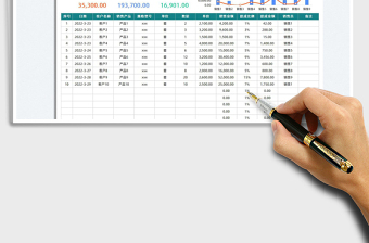2023銷(xiāo)售業(yè)績(jī)提成統(tǒng)計(jì)表免費(fèi)下載