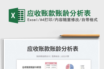 2023應(yīng)收賬款賬齡分析表免費(fèi)下載