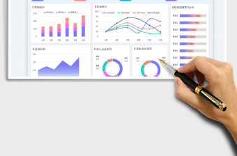 2023 財(cái)務(wù)報(bào)表經(jīng)營(yíng)報(bào)告可視化看板免費(fèi)下載