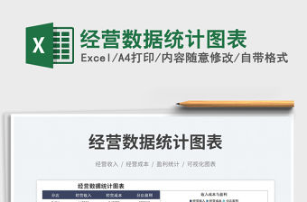 2023經營數據統計圖表免費下載