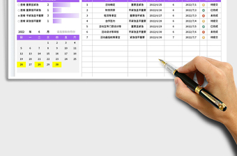 2023工作計(jì)劃安排表-四象限法免費(fèi)下載