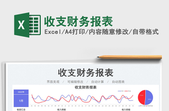 2023收支財務(wù)報表免費下載