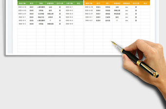 2023人力資源入離職統(tǒng)計(jì)表免費(fèi)下載