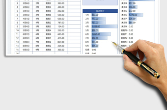 2023费用支出明细表免费下载