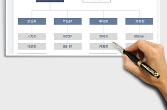 2023公司组织架构图免费下载