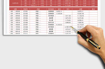 2023現(xiàn)金日記賬免費(fèi)下載