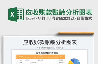 2023應收賬款賬齡分析圖表免費下載