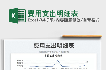 2023費(fèi)用支出明細(xì)表免費(fèi)下載