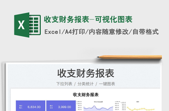 2023收支財務(wù)報表-可視化圖表免費下載