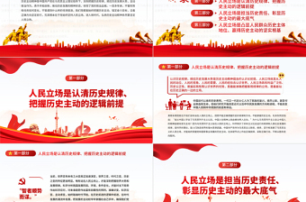 人民立場(chǎng)是新時(shí)代弘揚(yáng)歷史主動(dòng)精神的根本立場(chǎng)PPT黨政風(fēng)黨員干部學(xué)習(xí)教育專題黨課課件