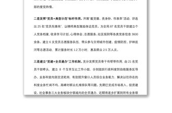 市行政審批局創(chuàng)新“黨建+”模式 提升服務(wù)高質(zhì)量發(fā)展效能特色黨建交流發(fā)言