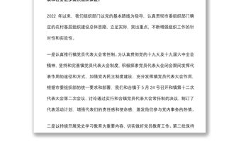 2022年上半年鄉(xiāng)鎮(zhèn)黨建工作總結(jié)匯報(bào)