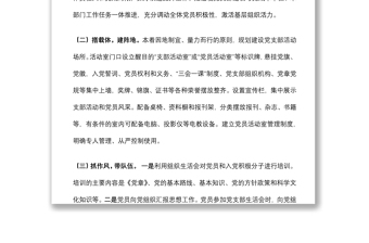 国有企业关于过硬党支部建设和发展党员档案整改落实情况的报告