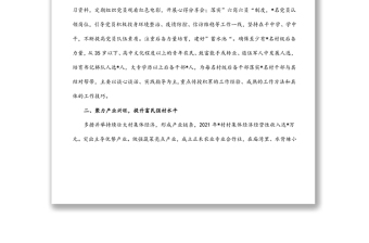村黨支部：高標(biāo)準(zhǔn)建強(qiáng)基層組織 高質(zhì)量助力鄉(xiāng)村振興
