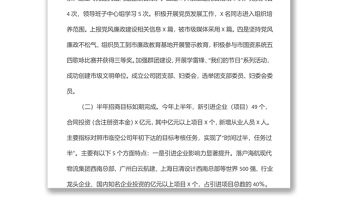 現(xiàn)代服務業(yè)國有公司上半年工作總結及下半年工作計劃