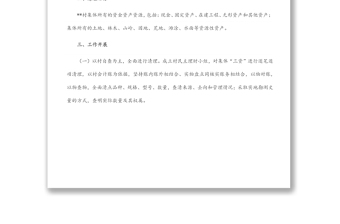鄉(xiāng)鎮(zhèn)農(nóng)村“三資”清理工作情況報(bào)告
