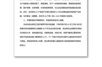 市統(tǒng)計(jì)局駐村工作隊(duì)2022年上半年工作總結(jié)范文