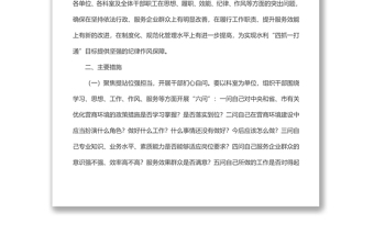 在市直某系統(tǒng)優(yōu)化營商環(huán)境中開展“干部捫心自問、科室問題自查、部門作風(fēng)自改”活動(dòng)實(shí)施方案