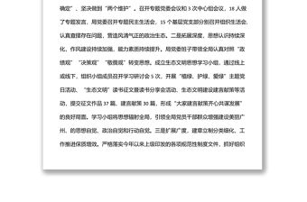 2022年上半年某局黨建工作情況報告