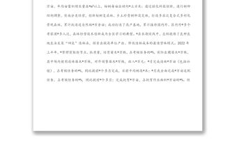 國企2022年上半年工作總結及下半年工作計劃