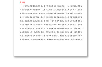 在全省耕地保護與土地利用管理工作電視電話會議后的講話