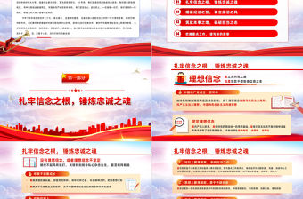 2022廉潔自律守住初心求真務實擔當作為PPT簡約大氣風喜迎二十大做廉潔自律擔當的好干部專題黨課課件模板