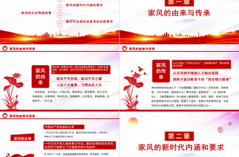 2022廉潔文化PPT紅色簡潔以清廉家風涵養(yǎng)清風正氣黨支部黨委黨組織廉政教育黨建授課輔導黨課課件