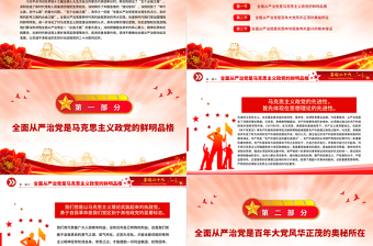 2022深刻理解全面從嚴治黨是黨永葆生機活力、走好新的趕考之路的必由之路PPT紅色黨政風以實際行動迎接黨的二十大勝利召開專題黨建黨課課件