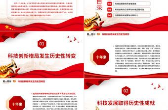 2022十年來(lái)我國(guó)科技發(fā)展取得新的歷史性成就PPT大氣黨建風(fēng)黨員干部深入學(xué)習(xí)非凡十年之科技發(fā)展專題黨政黨建課件