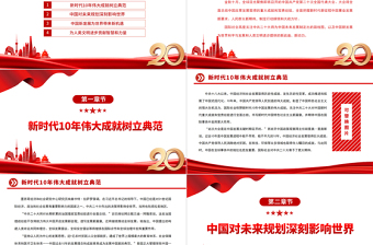 2022擘畫中國發(fā)展藍(lán)圖促進(jìn)世界繁榮進(jìn)步PPT簡潔大氣風(fēng)國際社會高度關(guān)注中國共產(chǎn)黨第二十次全國代表大會專題黨課黨建課件