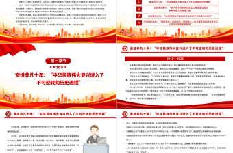 2022向著全面推進(jìn)中華民族偉大復(fù)興奮勇前進(jìn)PPT紅色黨政風(fēng)寫在中國(guó)共產(chǎn)黨第二十次全國(guó)代表大會(huì)召開之際專題黨課黨建課件