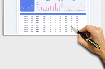 銷售報(bào)表-銷售數(shù)據(jù)分析表