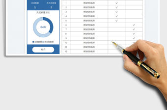工作完成情況匯報表
