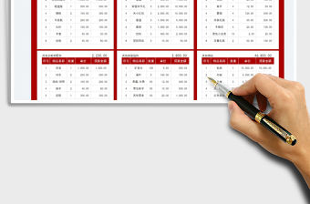 備婚清單婚禮籌備預算表