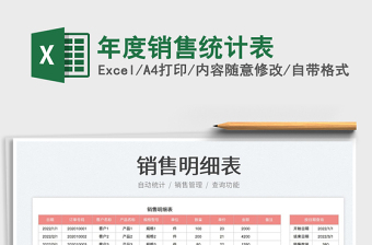 年度銷售統(tǒng)計(jì)表