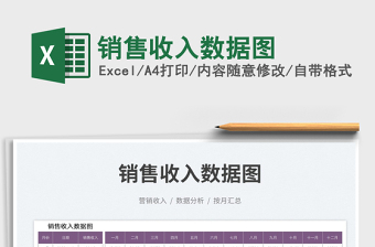 銷售收入數(shù)據(jù)圖