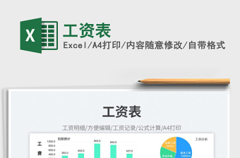 工資表
