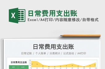 日常費(fèi)用支出賬